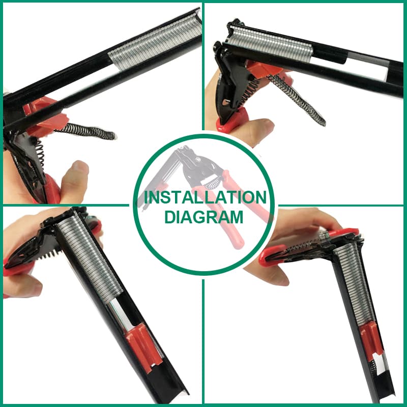 M-Type Nagelpigeonagen Zange Set - Boutique Chicken Cage Tie-in Pliers