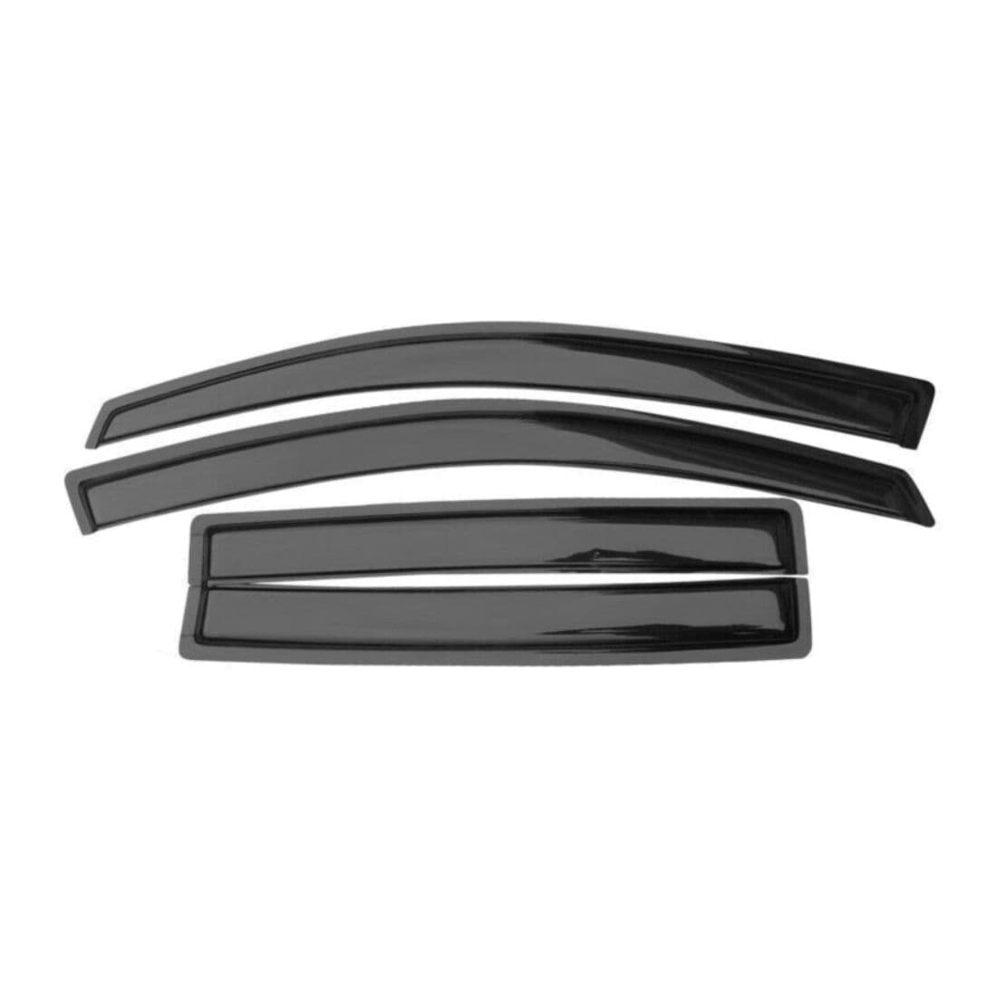 Für 04-10 QX56 05-15 Armada Acrylische Visor Vent Rain Sun Deflector Guard 4Pc Set