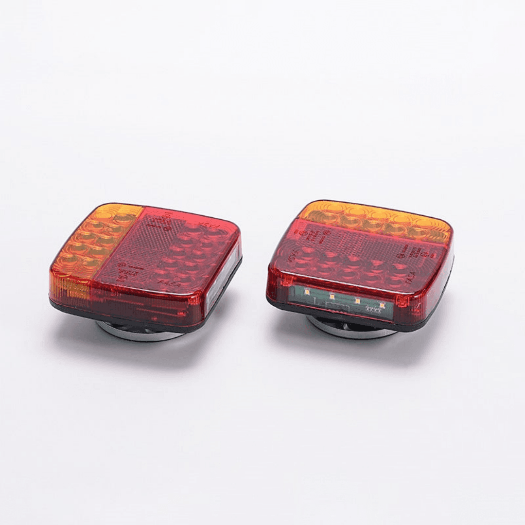 Wireless Trailer Light Board, Magnetisches Trailer-Rucklicht-Set Wifi LED 12V 24V