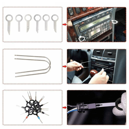 Kit desmontaje interior coche 238 piezas