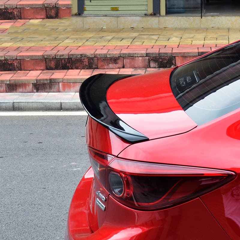 Mazda 3 Exela Tail Trim Sports Bright Black Tail Blade