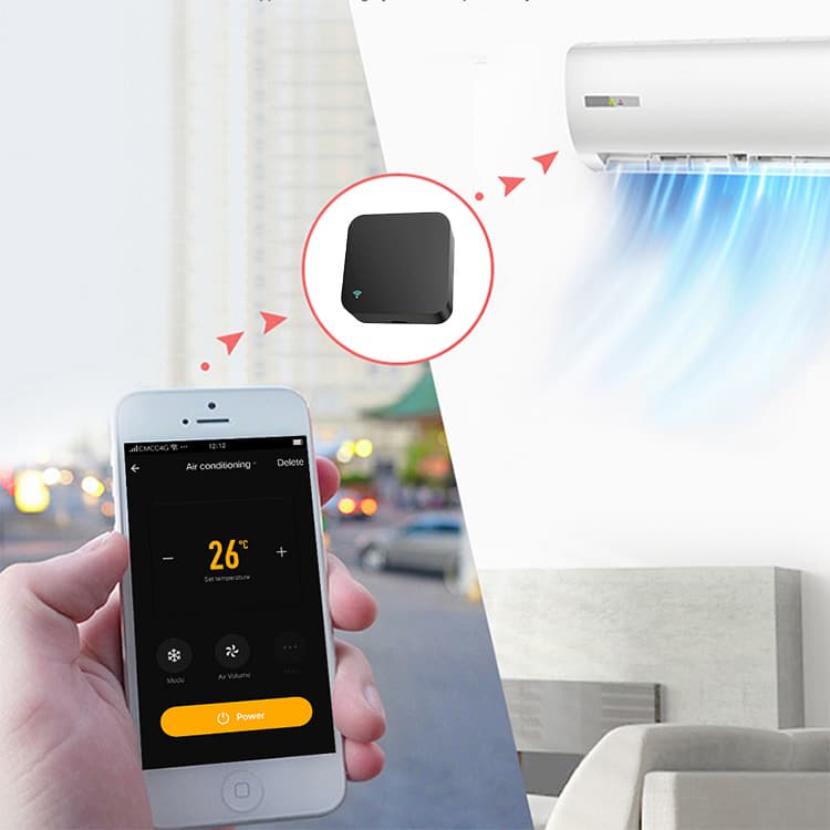 Smart Infrared Remote with Voice Control for Air Conditioners
