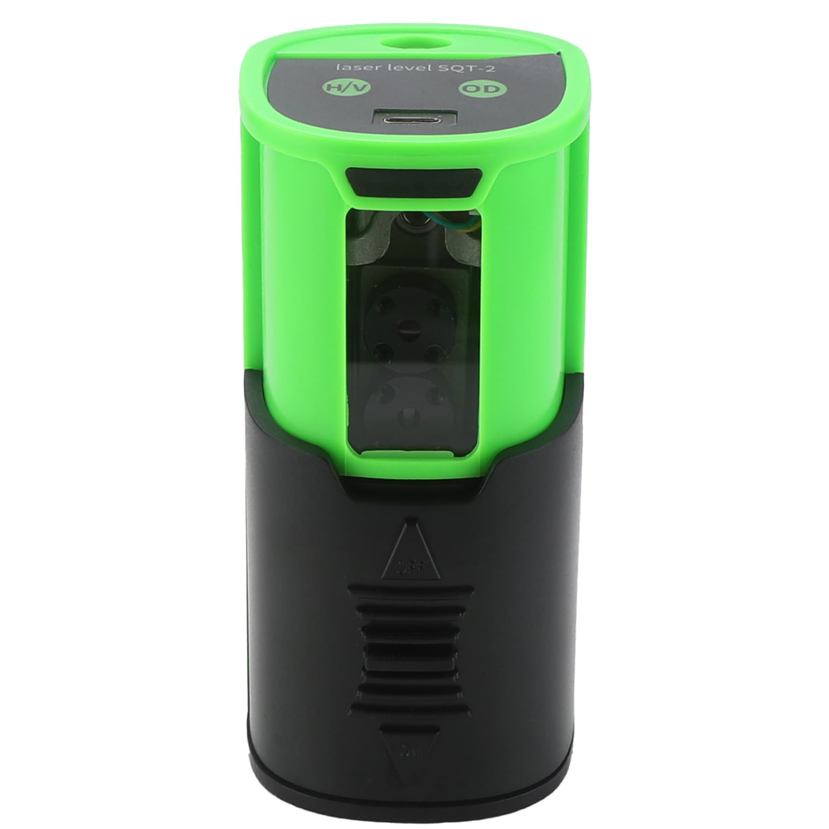 Livella laser verde a linea incrociata e livellamento automatico