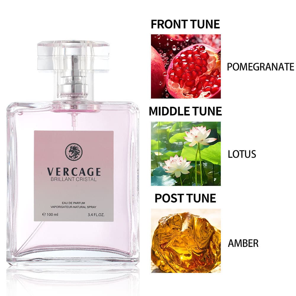 perfume نسائي 100 مل فاكهة زهور عطر عطر غني بالبيونيه عطر فاكهة مستدام