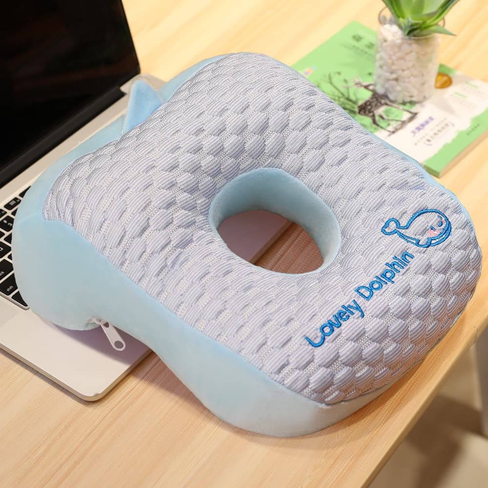 Cuscino di Setasilk Ghiaccio Studenti della Scuola Primaria Pausa Pranzo Cushion Ufficio