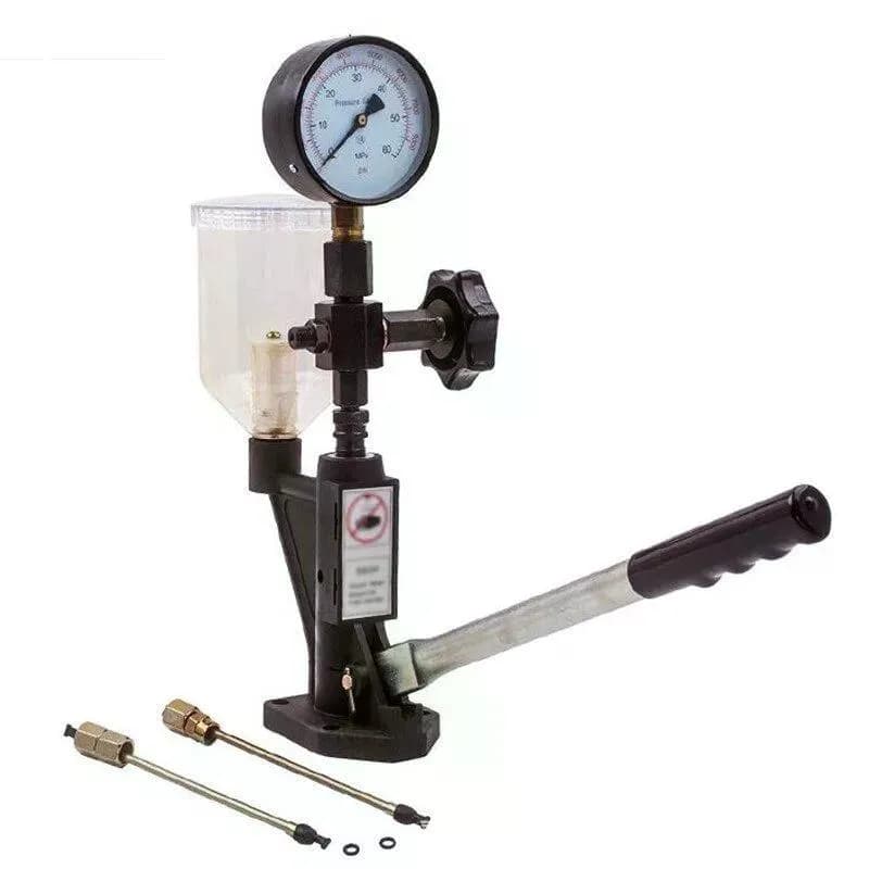 Professioneller Diesel-Einspritzdüsen-Tester mit Doppelskala-Manometer