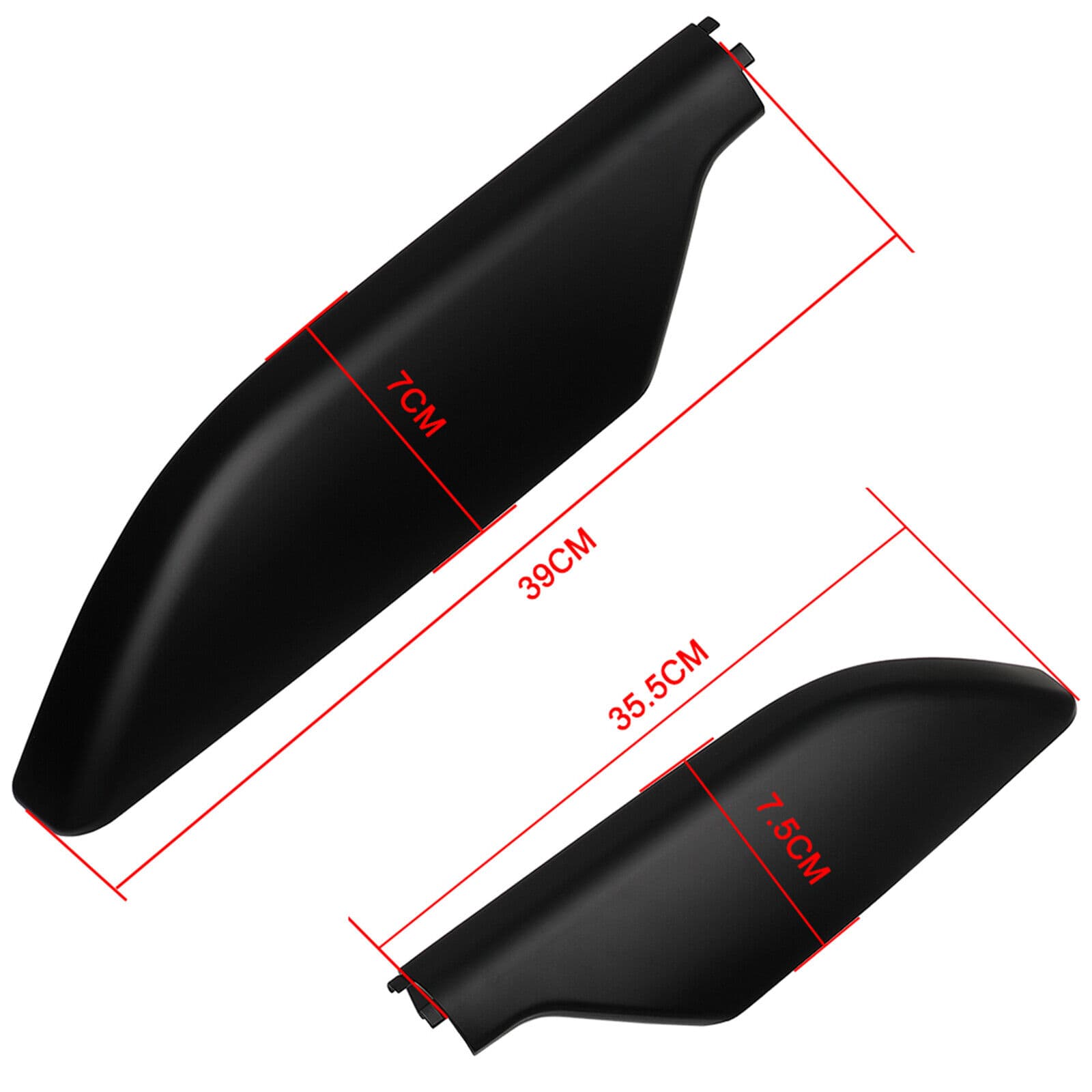 Dachträgerabdeckung Schwarz für Toyota Land Cruiser Prado FJ120 (03-09)