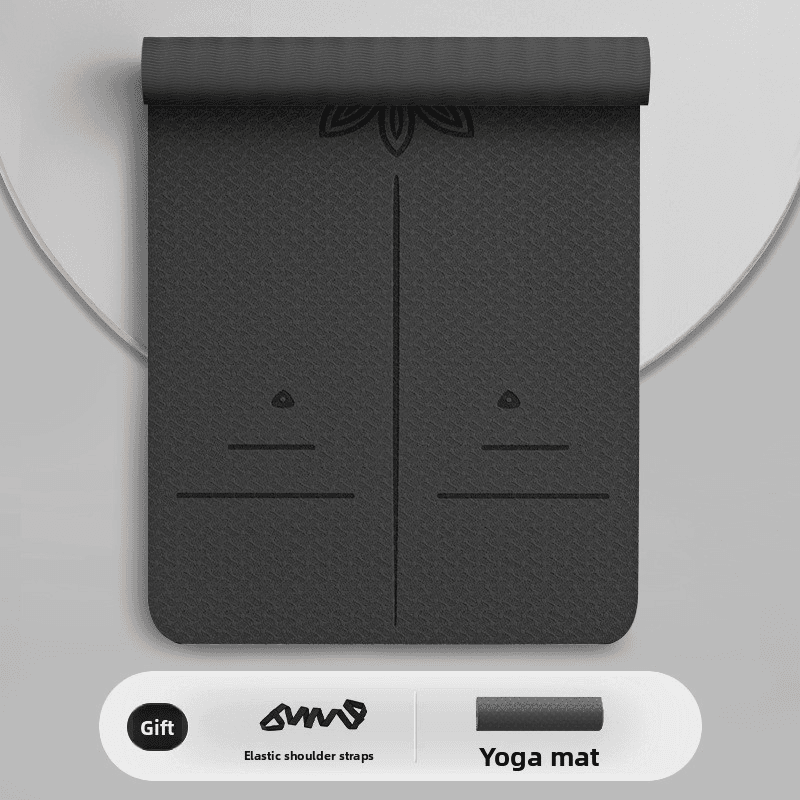 Tappeto per pavimento assorbente gli urti, silenzioso e antiscivolo esclusivamente per donne, tappeto domestico spessissimo per sport, danza, fitness e yoga