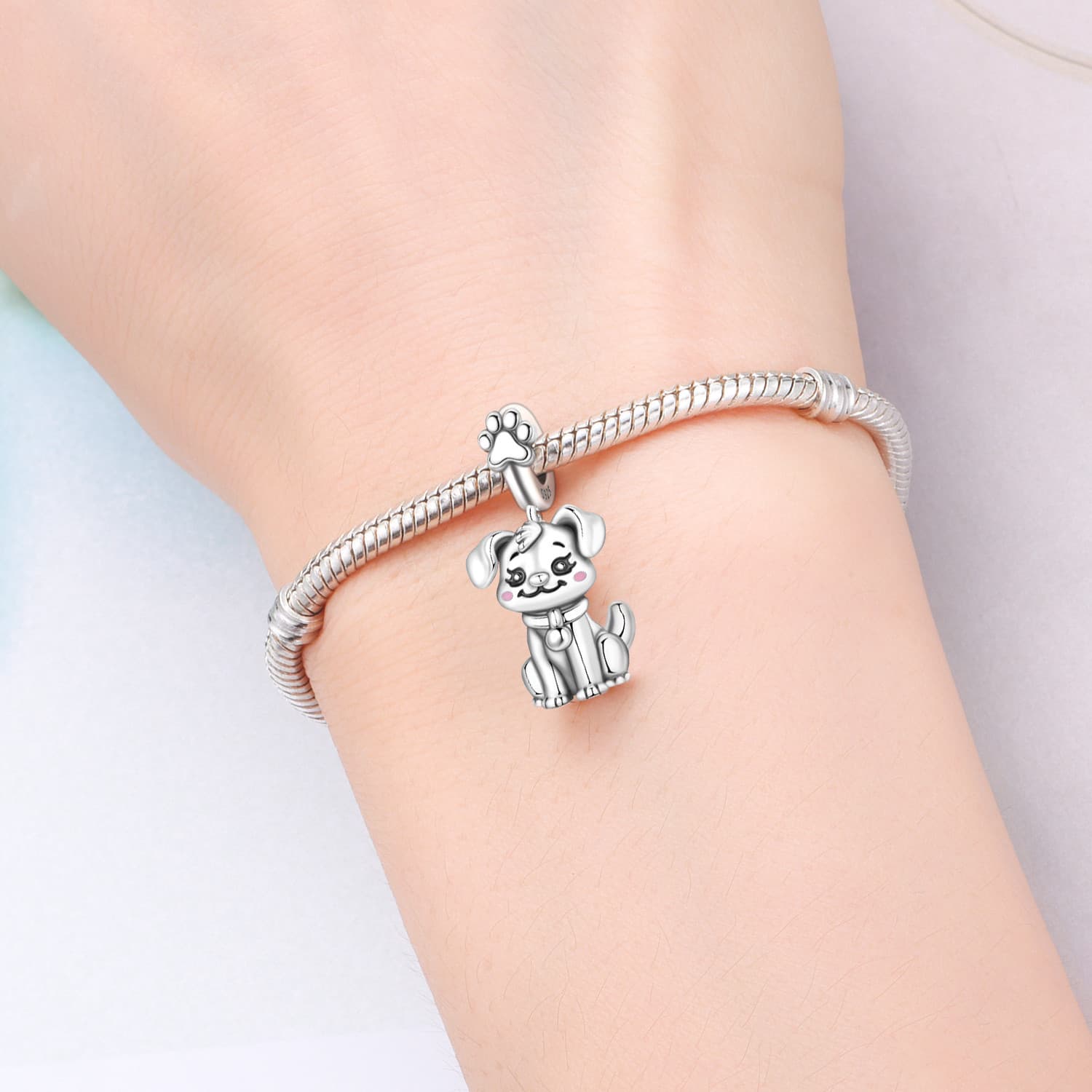 DIY Hundemarken Armband Perlen Bastelset