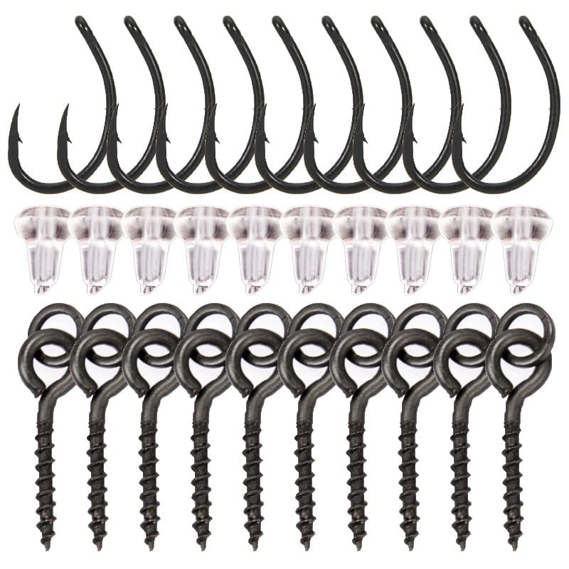 Aristichthysnobilis Cose Grosse Filo di Ferro Gruppo 30PCS Conjunto Completo di Pesca