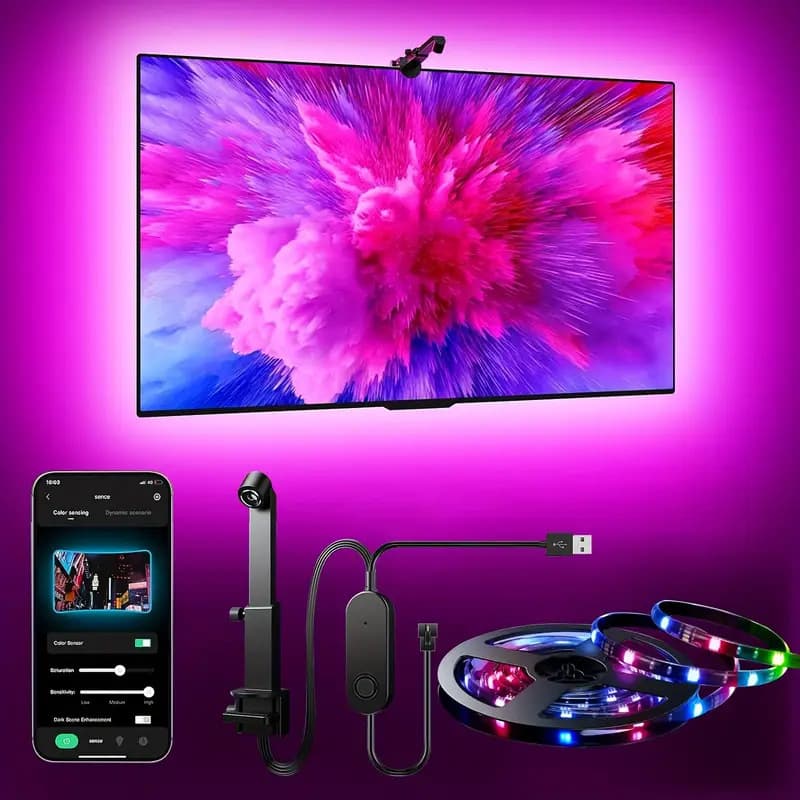 TV LED Light Strip - Color Sync