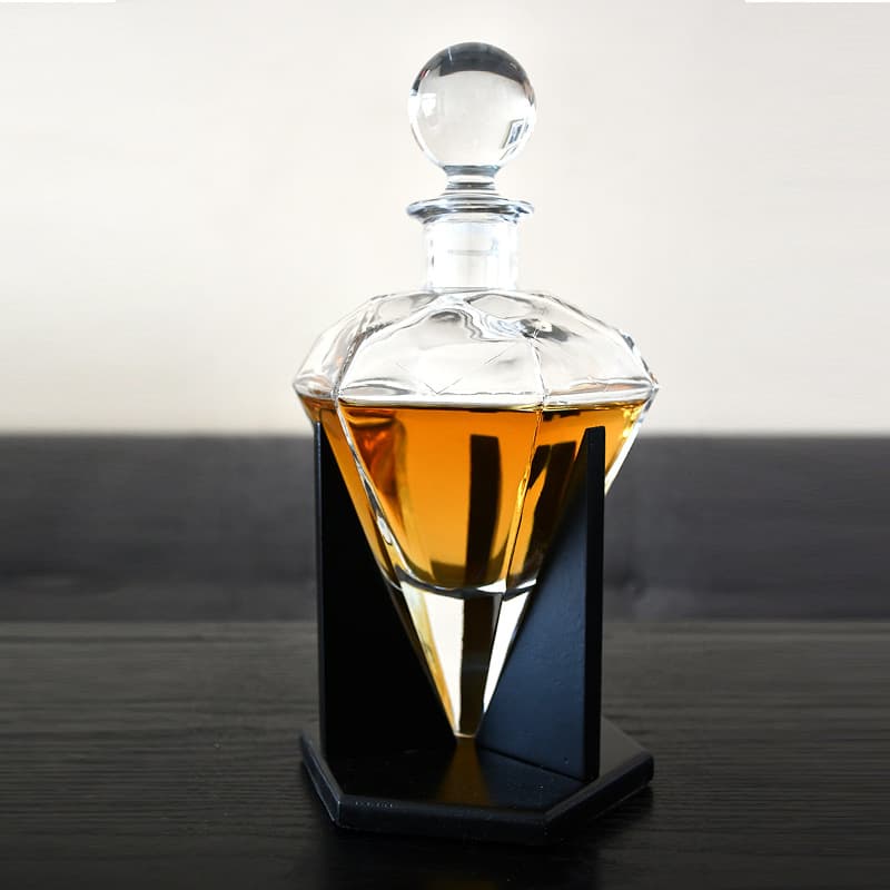 Whisky-Decanter de cristal de lujo