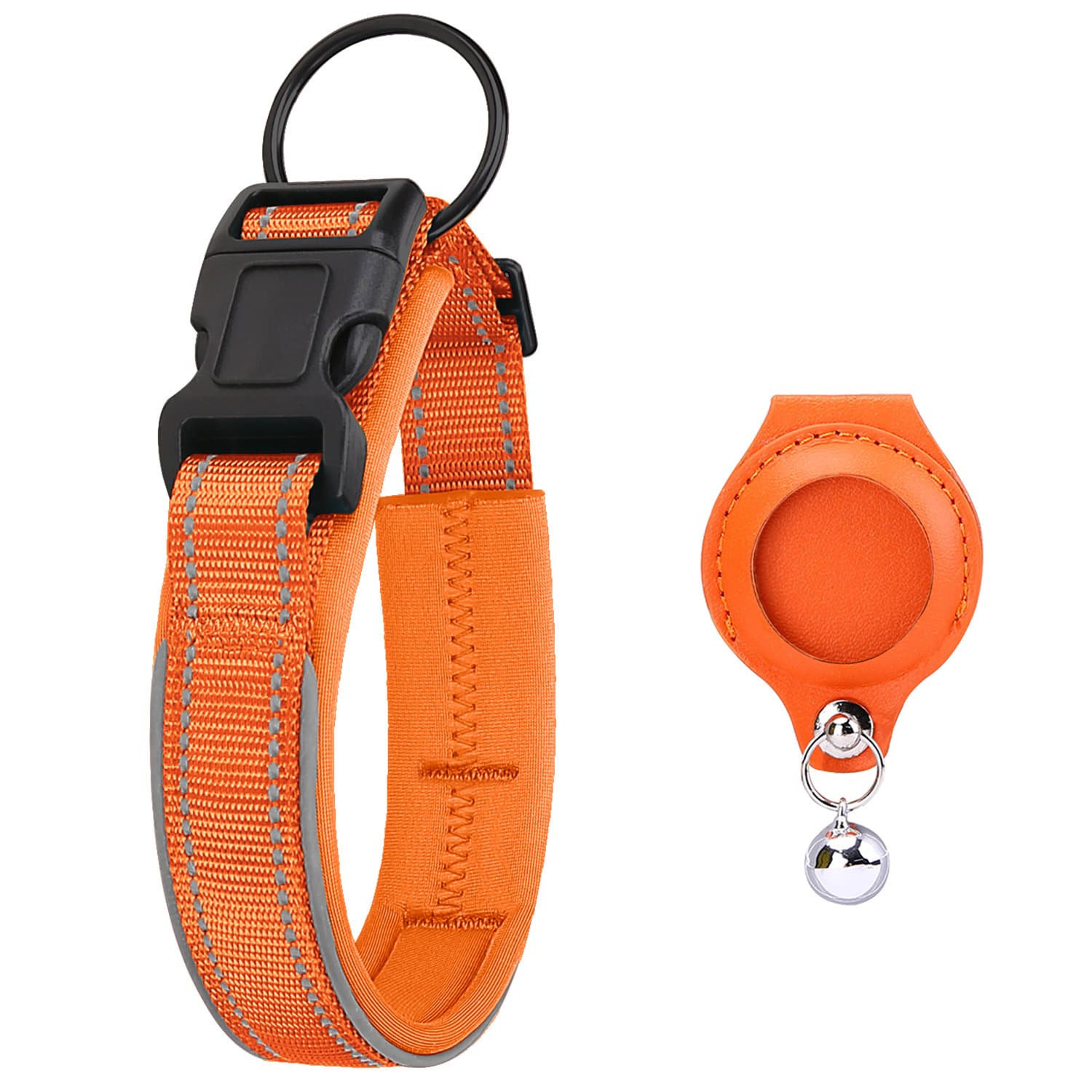 Airtag Tracker Schutzleder Case Haustierhalsband