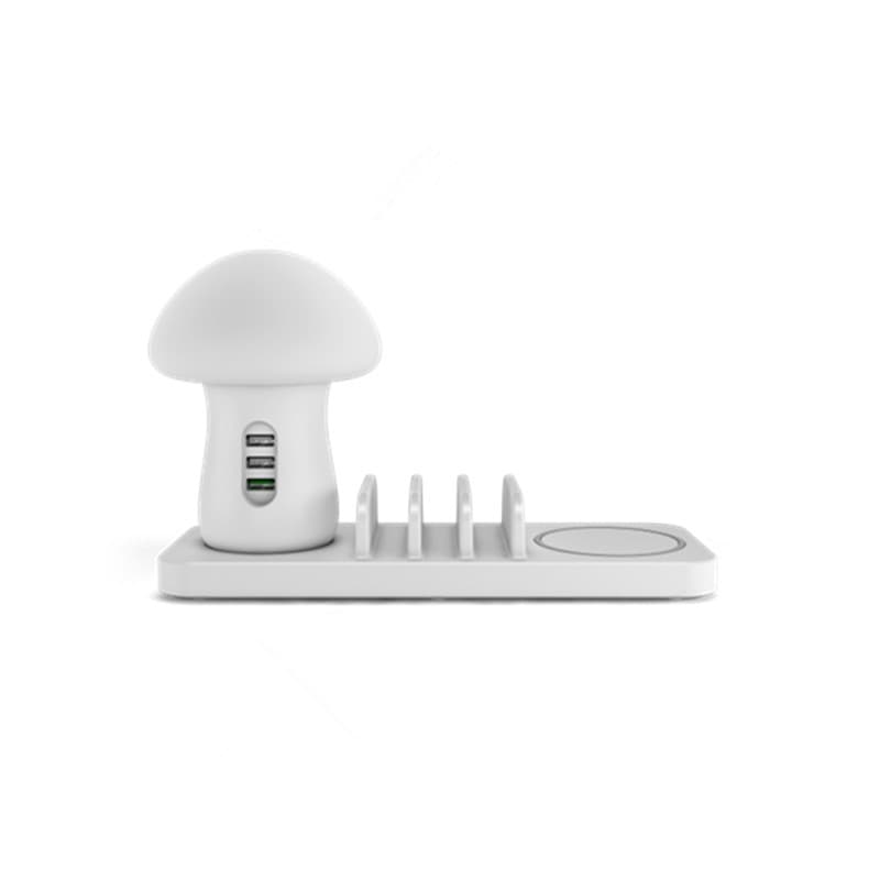Support de chargeur à 3 ports avec base de recharge rapide