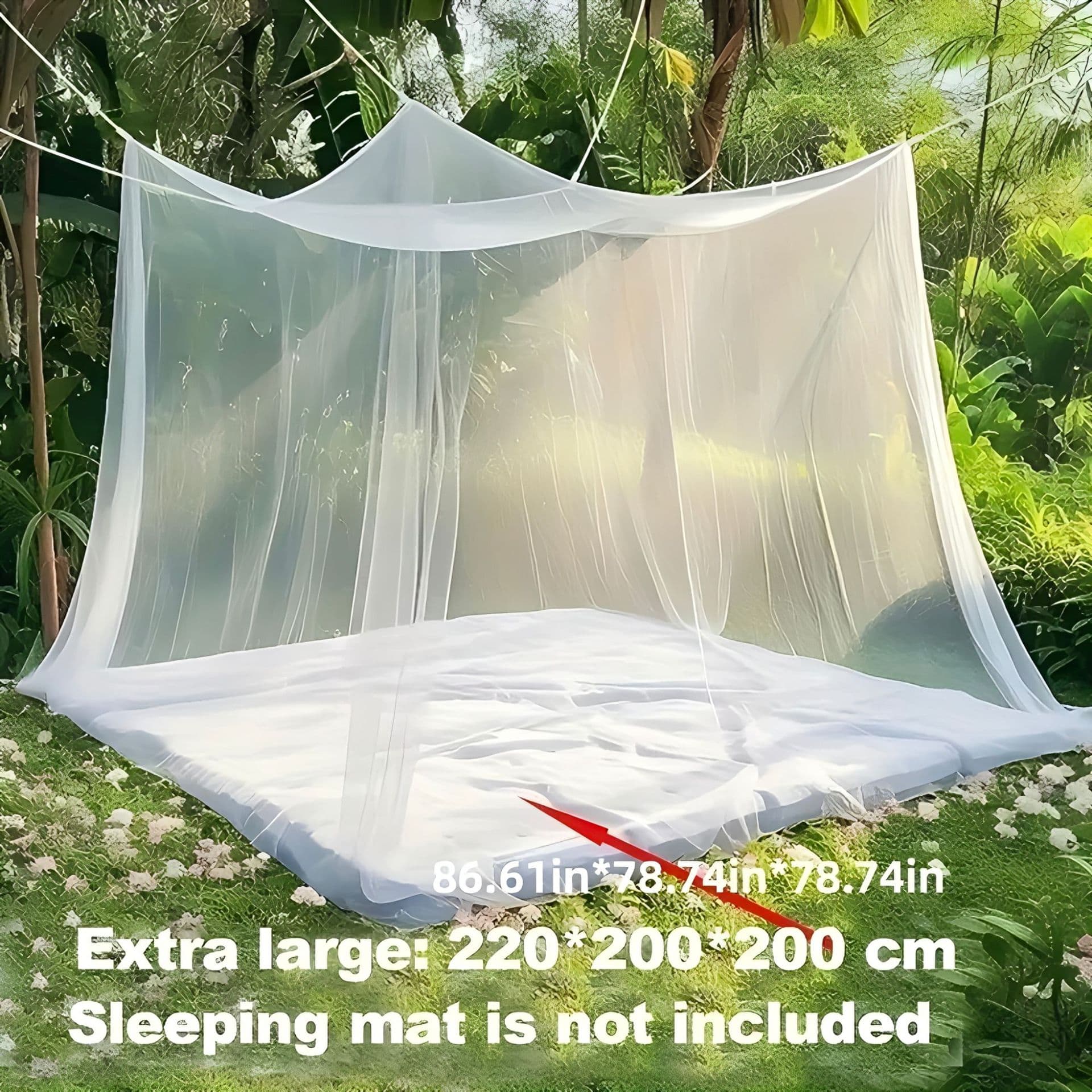 Extra-Large Portable Mesh Camping Mosquito Net