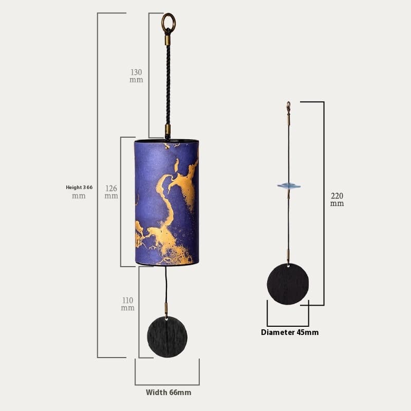 Wind Chimes Healing Retro Outdoor Courtyard Ornaments