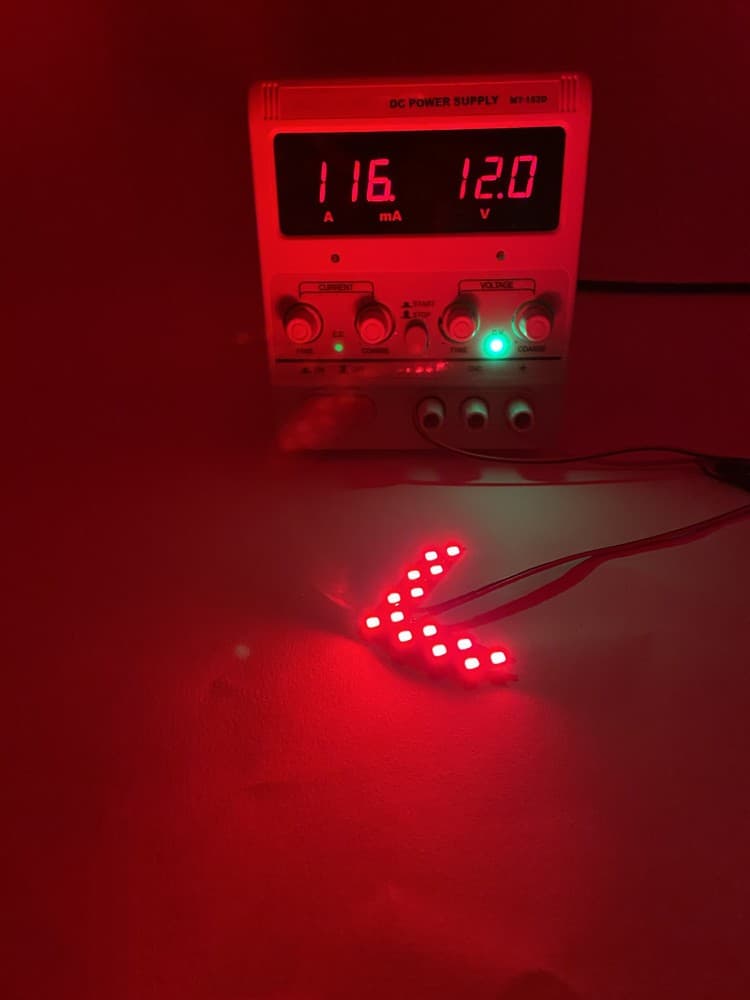 Car LED Lenkungsanzeige Rückspiegelpfeil