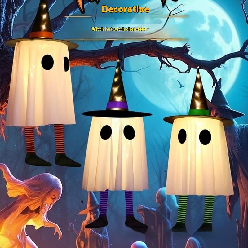 Halloween Decoration Set: Hanging Lights for Spooky Scene
