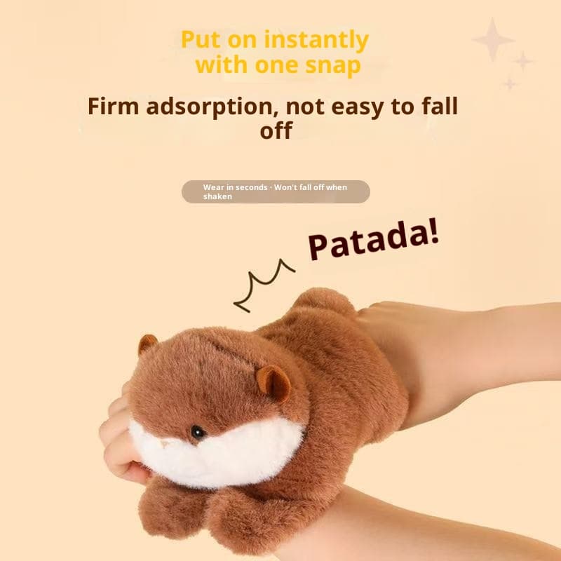 Poupée en peluche Bracelet à claques Cadeau Jouet