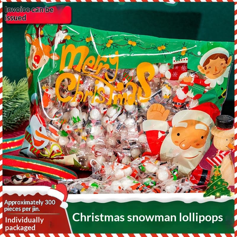 Candy Cane Lollipop Marshmallow Weihnachtsgeschenkbox