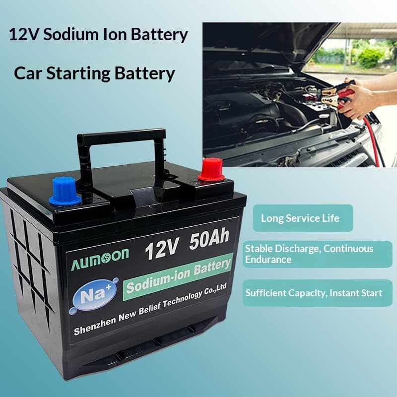 12V 50Ah Natriumionen-Batterie für Start-Stopp-Anwendungen