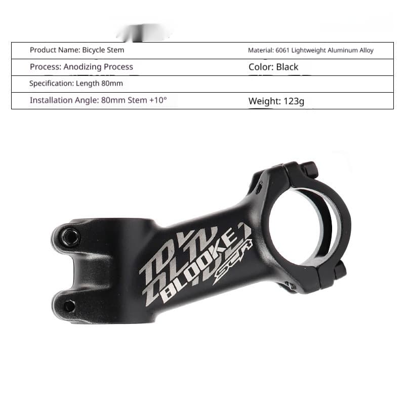 Manubrio piatto e manubrio per mountain bike