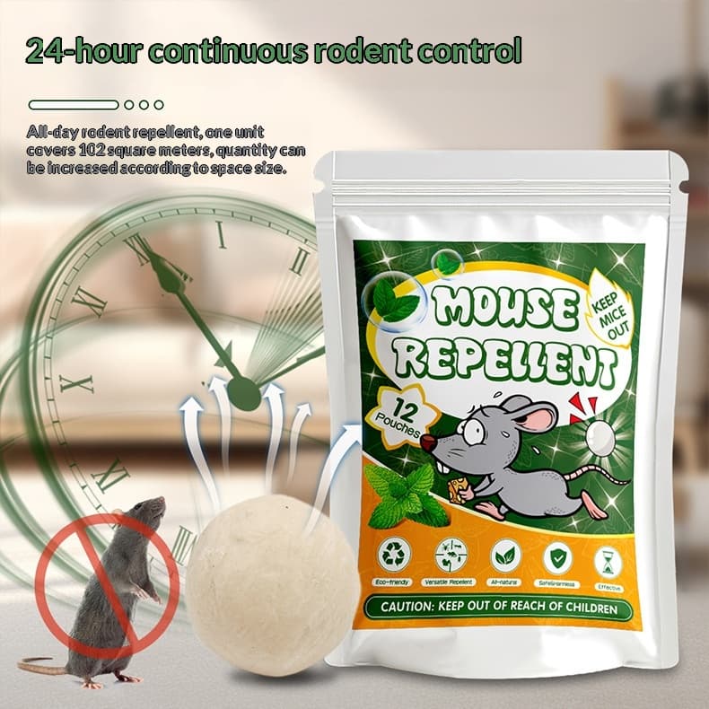 Repellente per topi transfrontaliero Palline repellenti per topi Compresse repellenti per topi