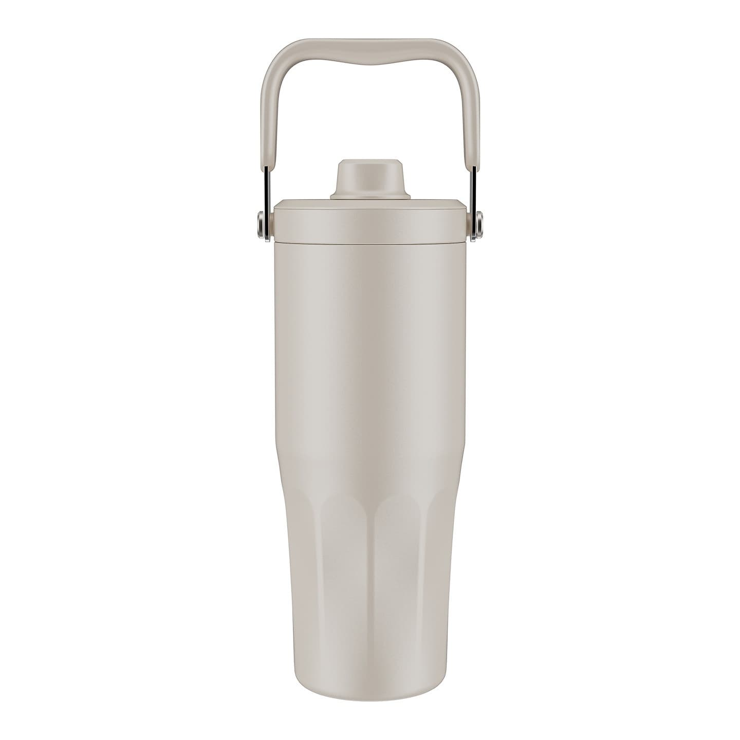 Großer Eisbrühbecher mit hoher Kapazität - Stylischer Perlmutt-Milchtee-Insulated Water Bottle