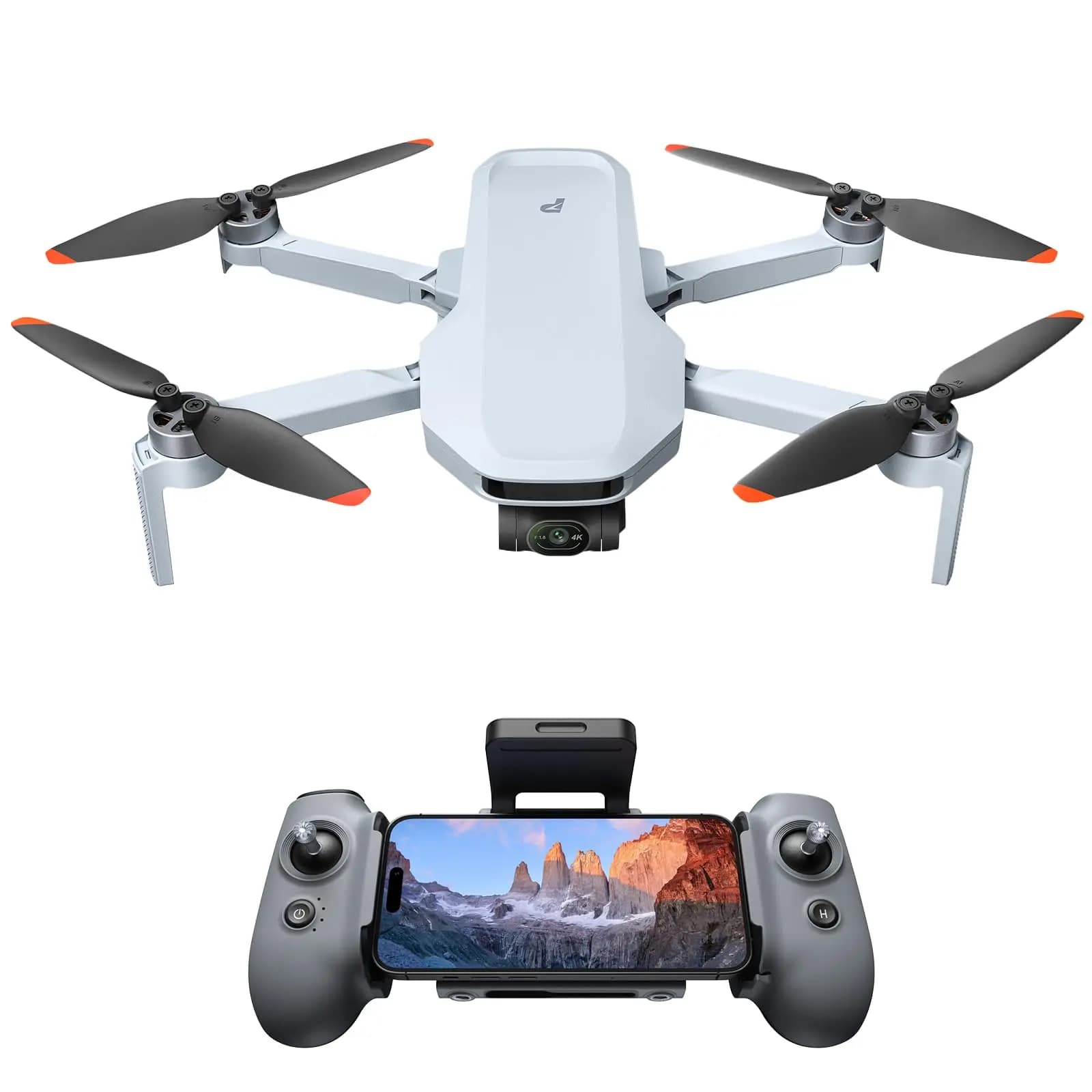 Potensic ATOM 2 drone 3 ejes de estabilización de la cámara, 4K video, 8K foto, menos de 249g, disparo vertical, 10 km drone profesional, disparo nocturno