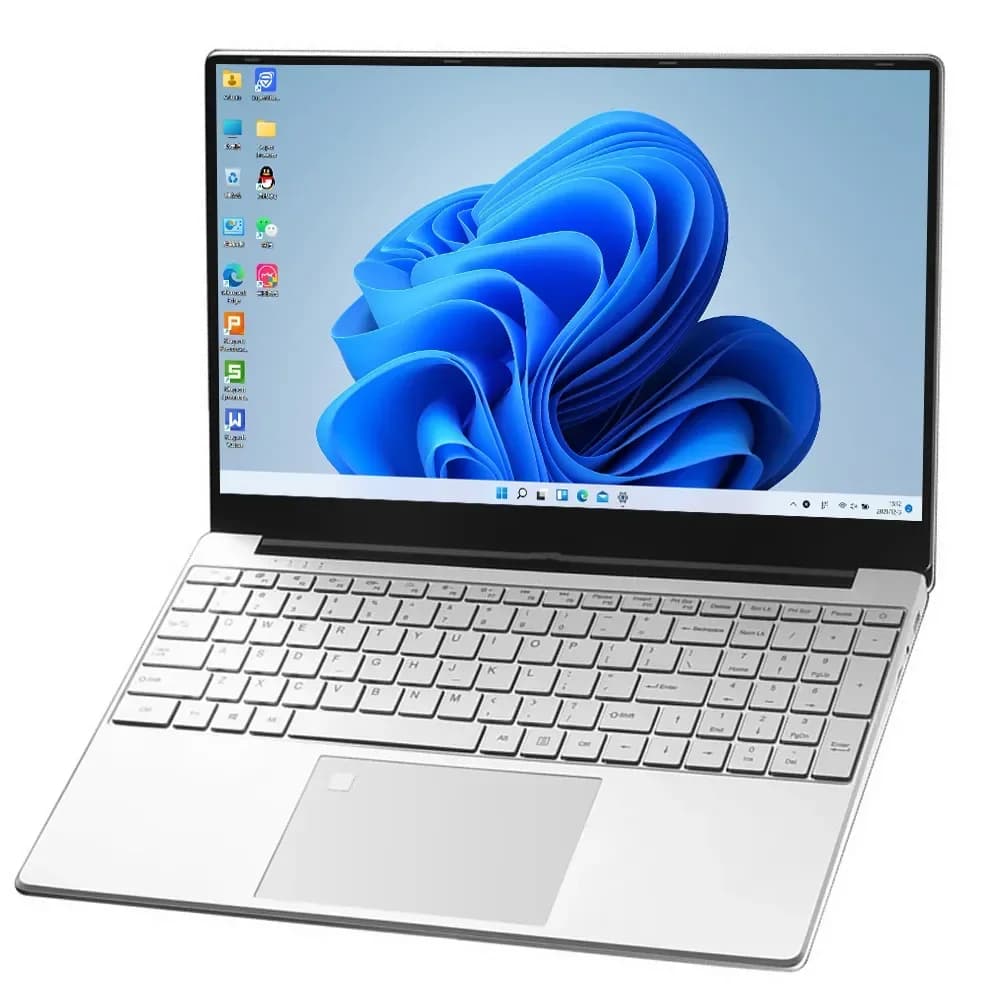 لابتوب 15,6 بوصة شاشة IPS 16 جيجابايت رام إنتل 11th N5095 نوتبوك أعمال ويندوز 10 11 برو غيمينغ مكتب نوتبوك بي سي بورتال