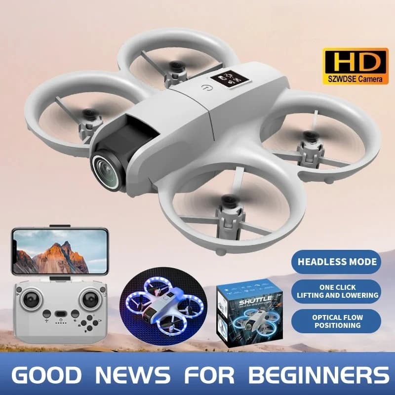 Nueva drone L28 mini con WIFI FPV, cámara 4K profesional, luces de colores, quadricóptero plegable, avión radiocontrol, juguete radiocontrol, regalos