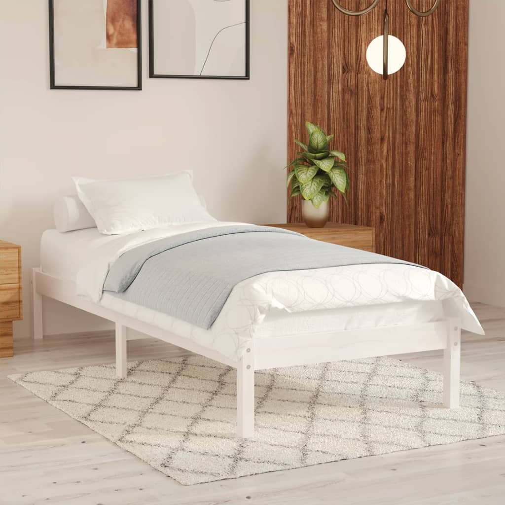 Cama de madera maciza de pino