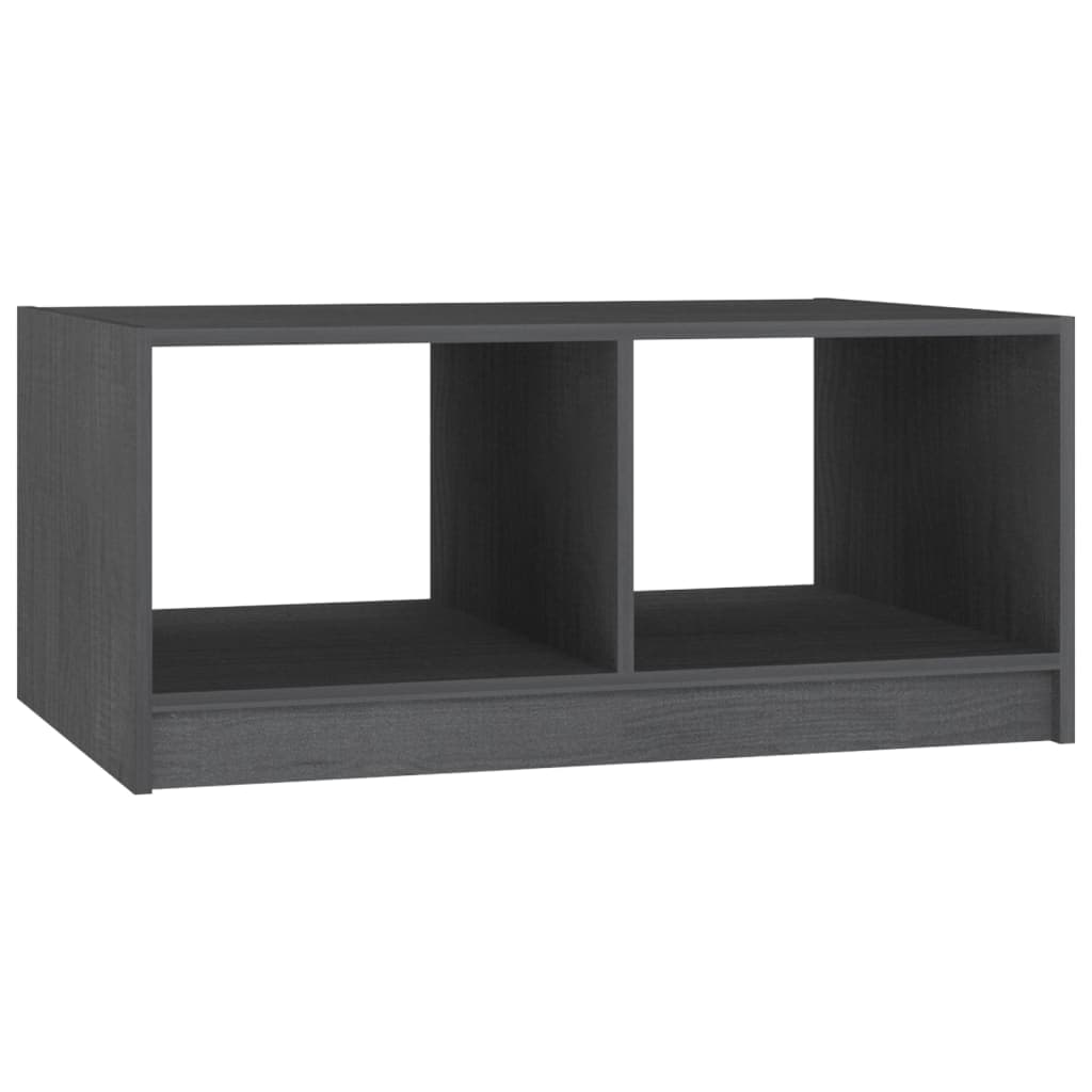 Couchtisch 75x50x33,5 cm massives Kiefernholz