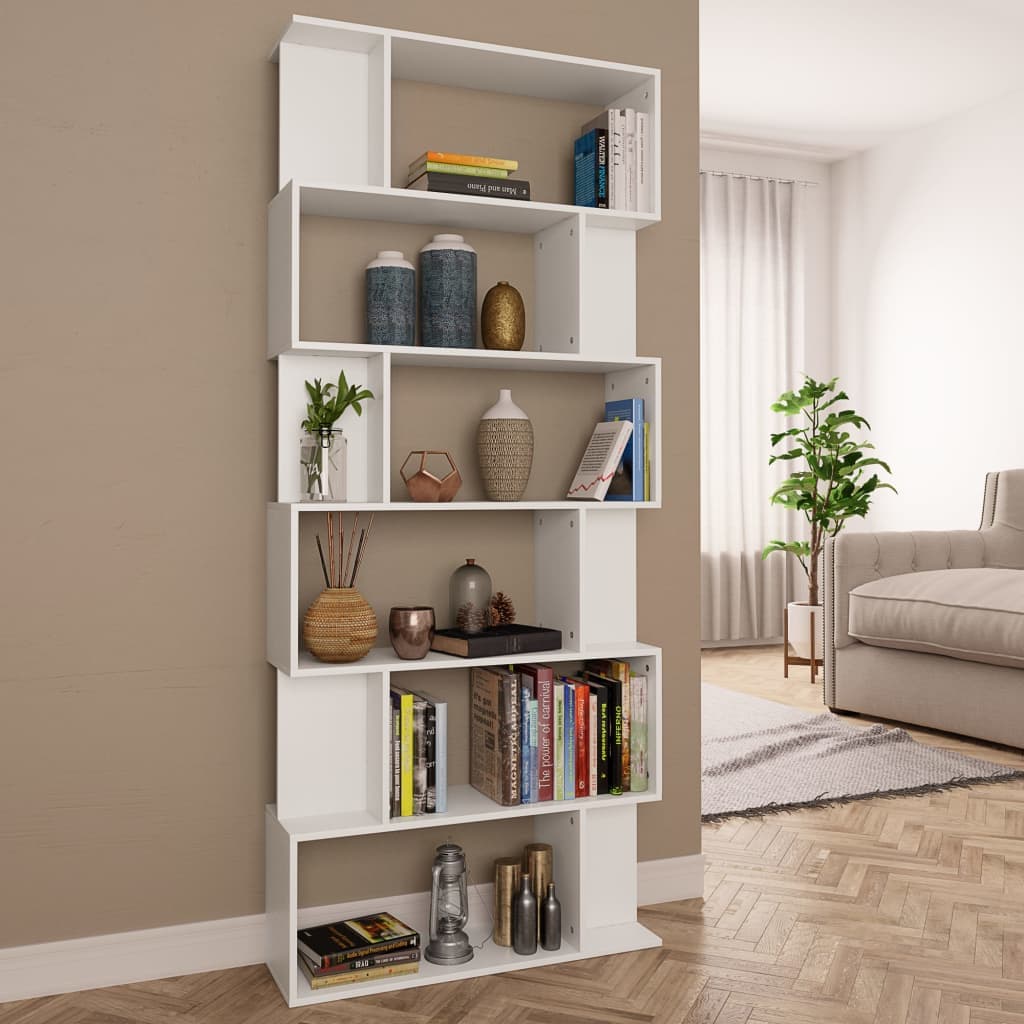 Bücherregal Raumteiler Holzwerkstoff 80 cm