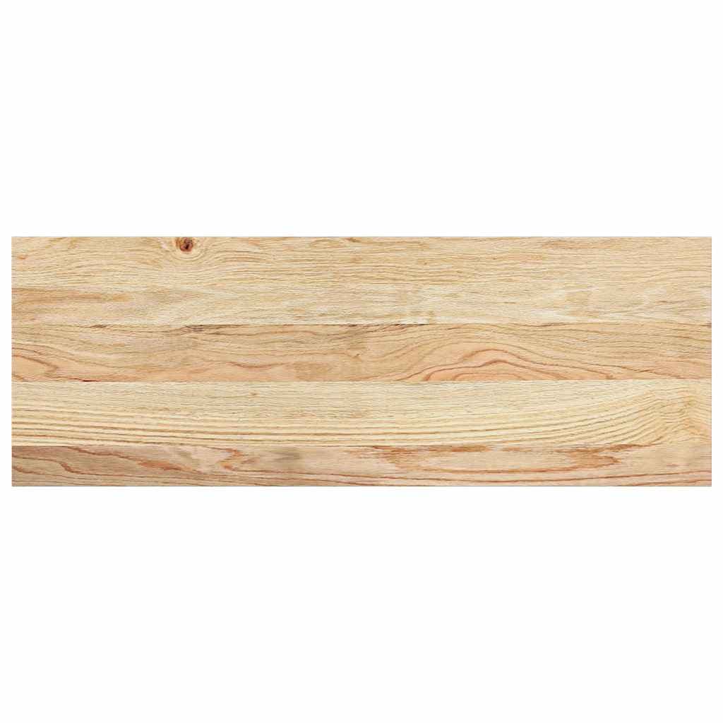 Stair Treads 2 Pieces Untreated 70 cm Solid Oak Wood