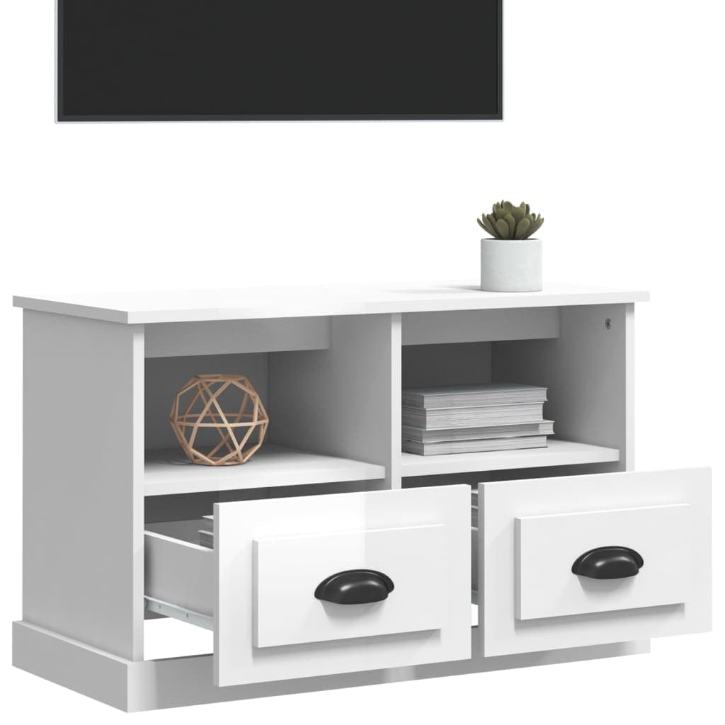 TV-Schrank Hochglanz 80 cm Holzverbund