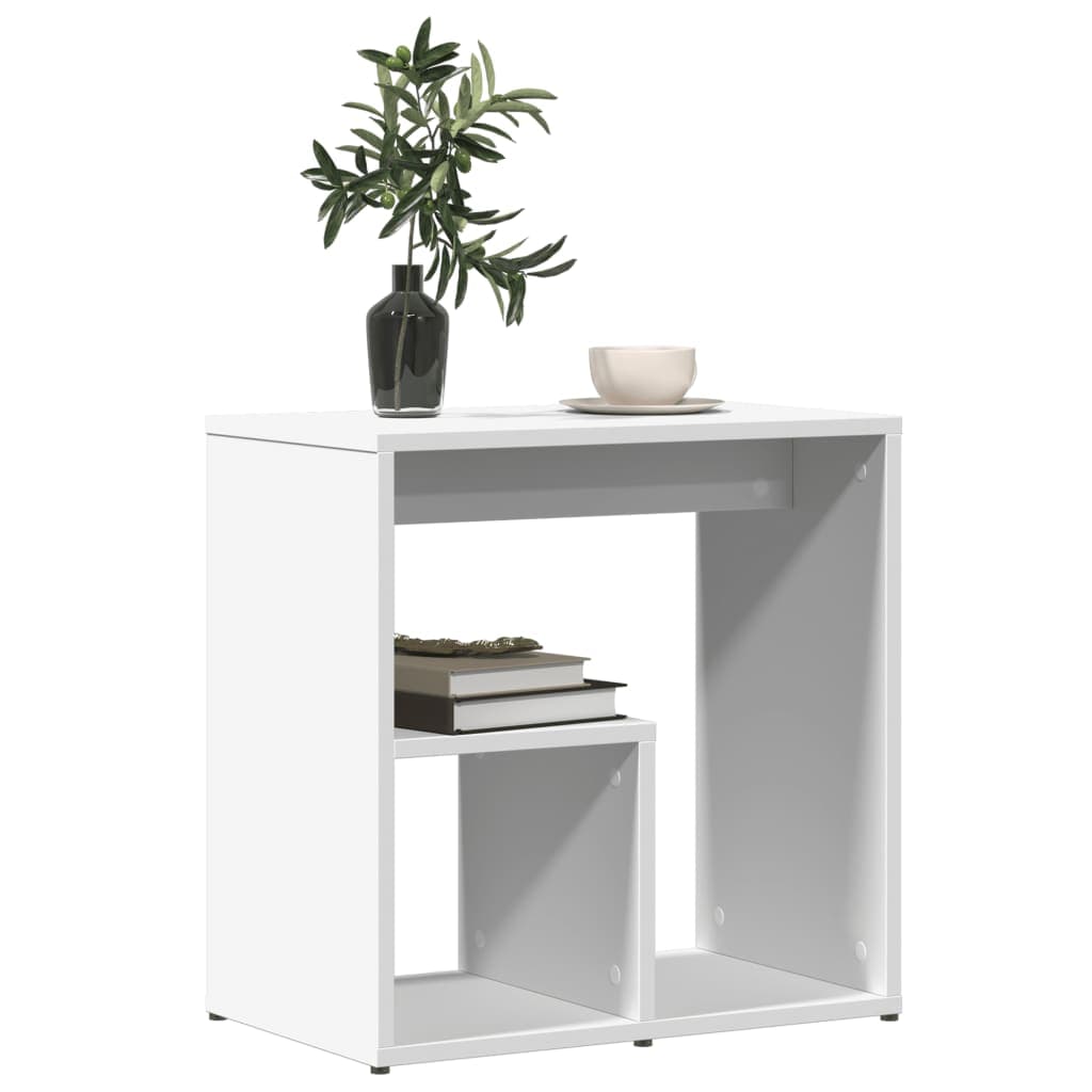 Mesas auxiliares set 2 madera, 50 cm