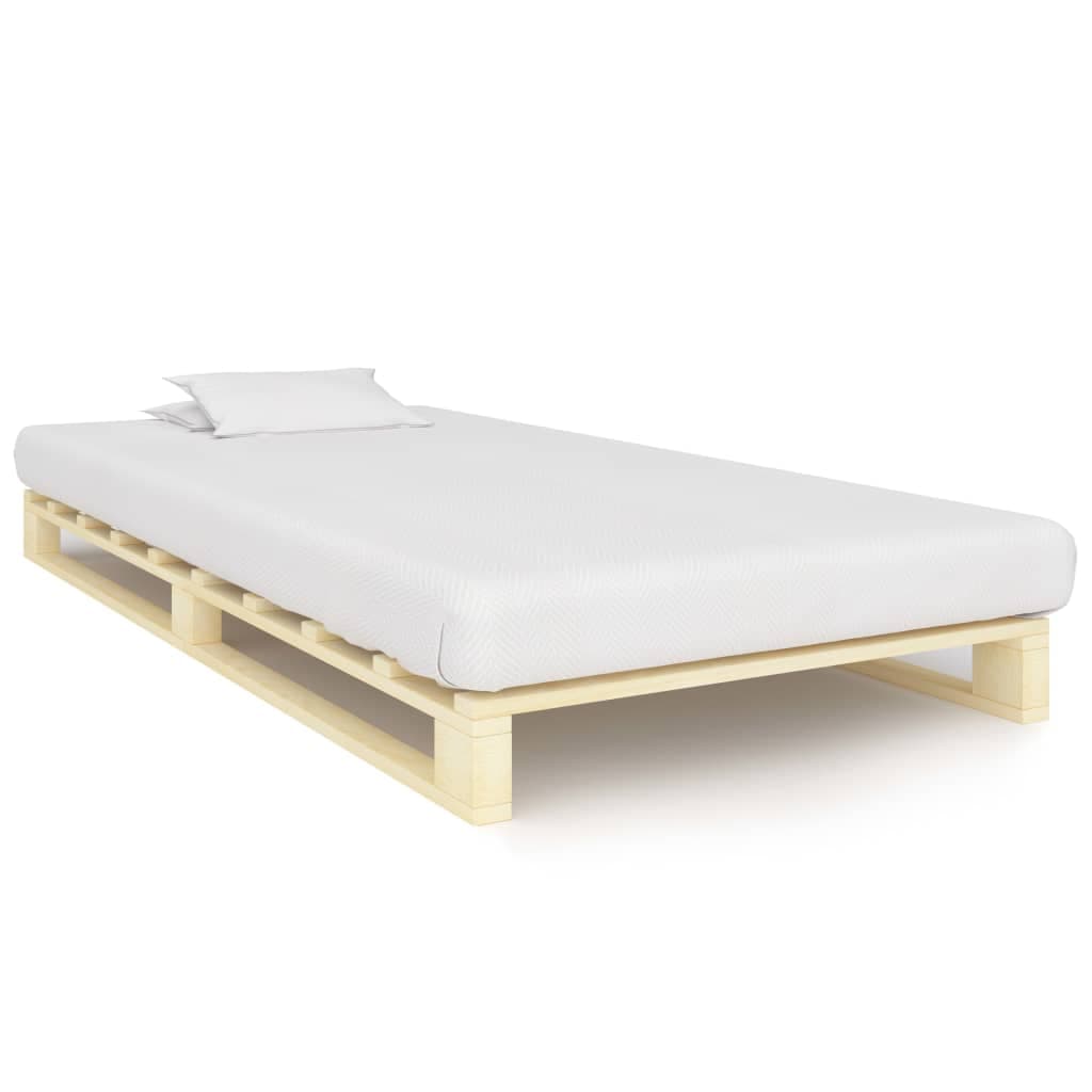 Palettenbett Kiefernholz 100x200 cm
