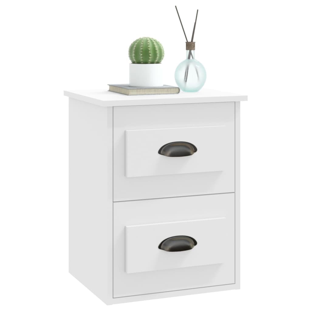 Wandhängende Nachttische 2er Set 41,5 cm