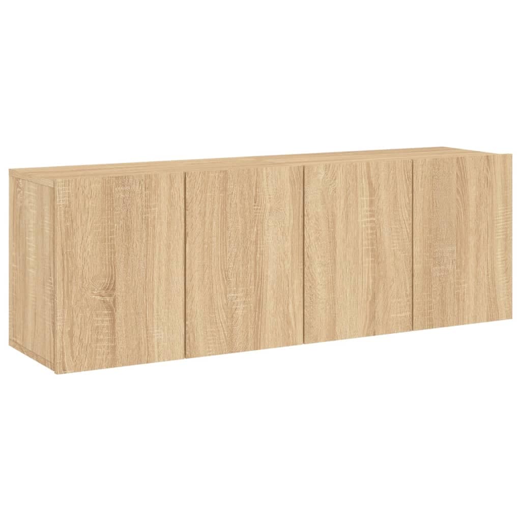 TV-Wandschränke 2er-Set Sonoma-Eiche