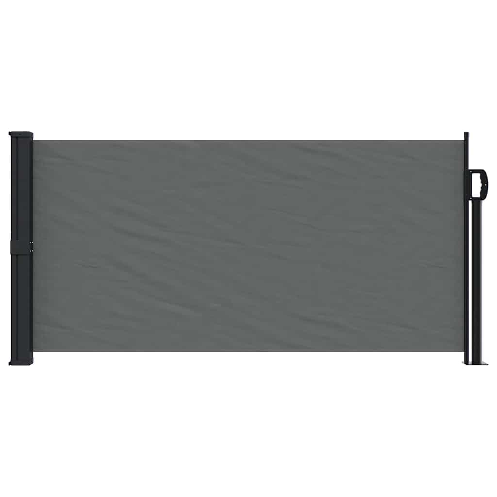 Toldo lateral extensible en antracita