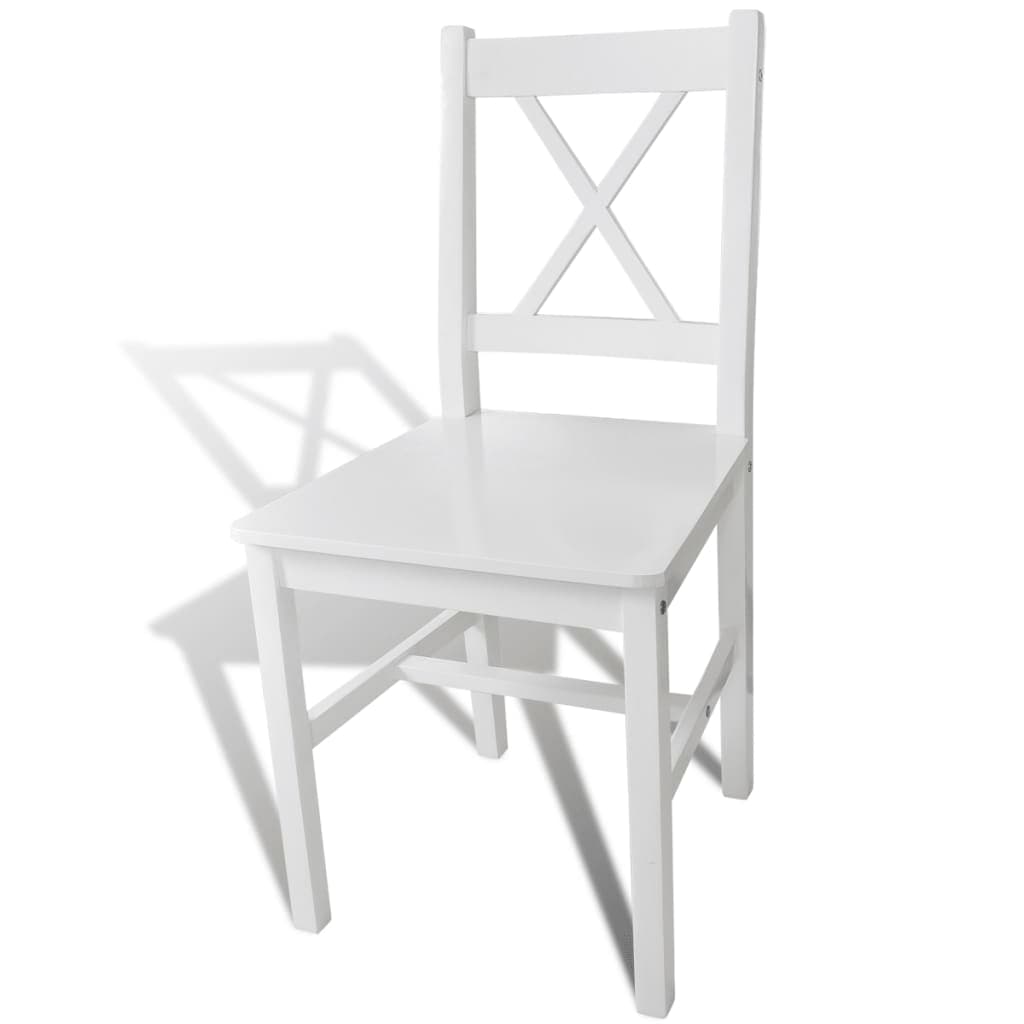 Esszimmerstühle Kiefernholz, 2er & 4er Set