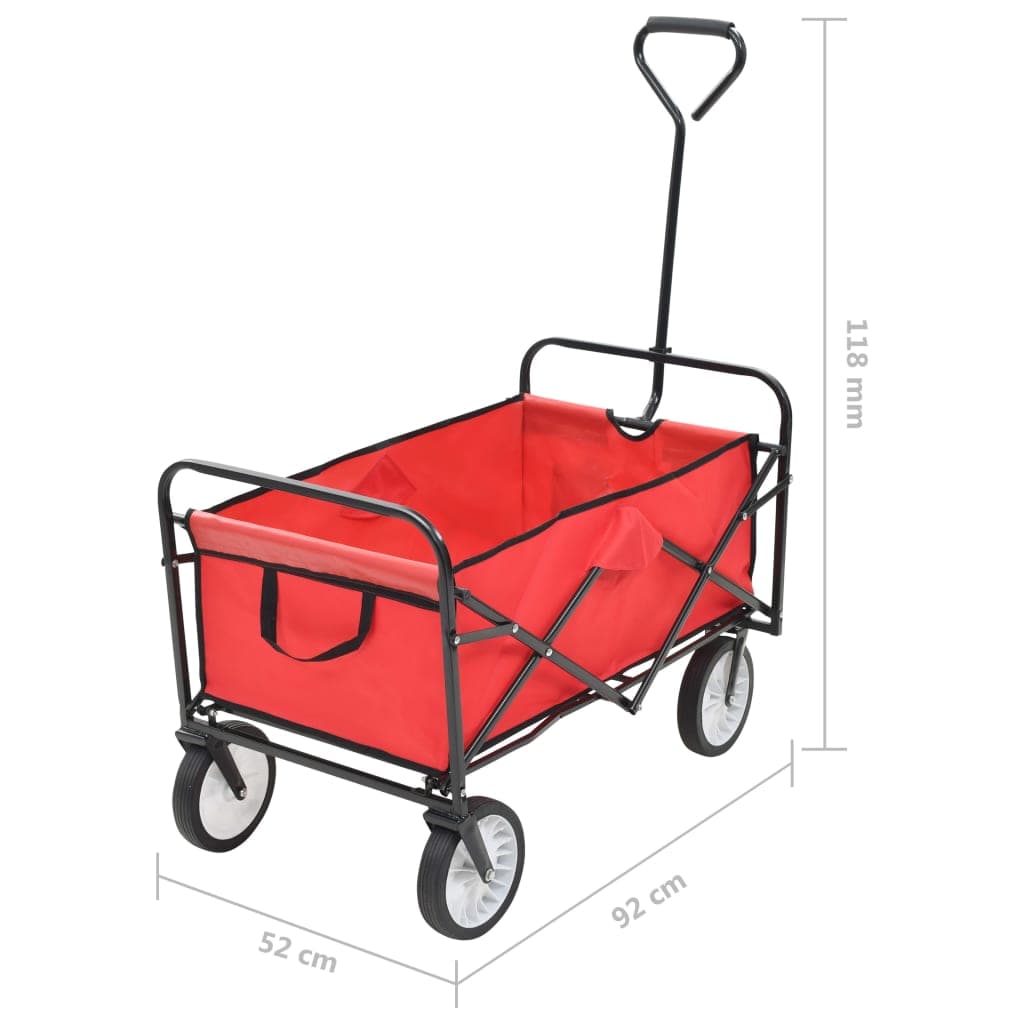 Faltbarer Handwagen für Transport, robust