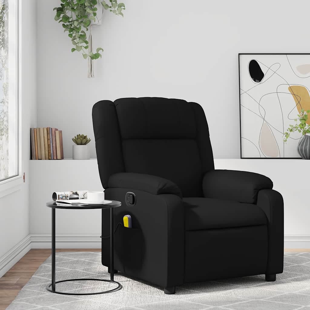Massagesessel Entspannungsfunktion aus Kunstleder