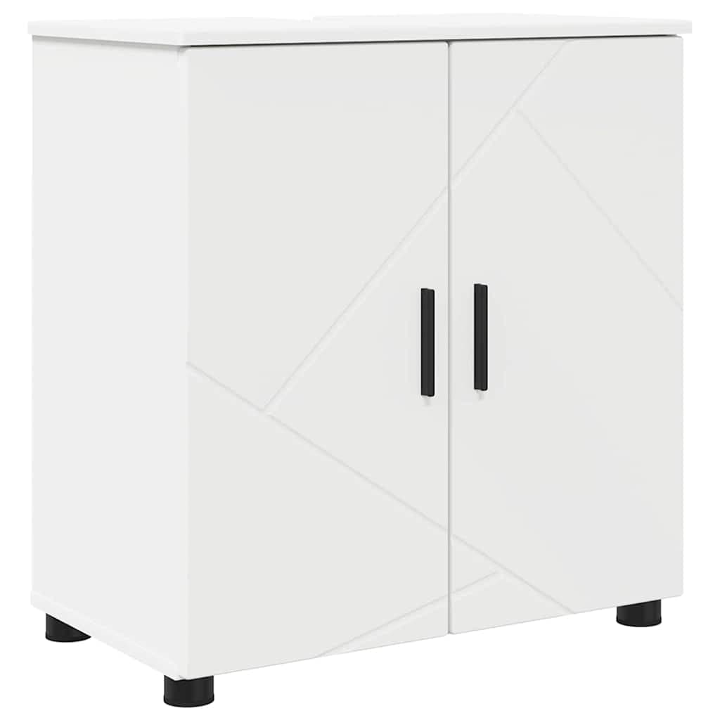 Badezimmerschrank mit Regal aus Holz, 61 cm