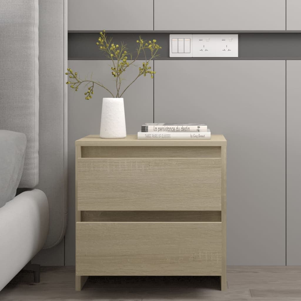 Nachttisch Sonoma Eiche 45x34,5x44,5 cm Holzwerkstoff