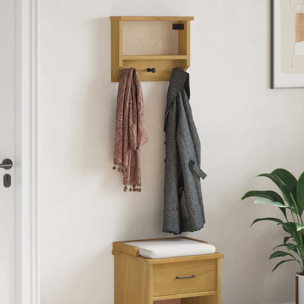 Wandgarderobe SANDNES Kiefernholz massiv 45 cm