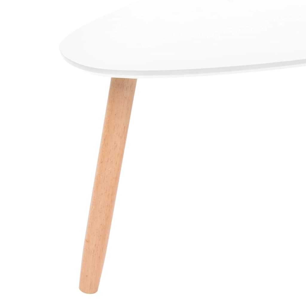 2-teiliges Couchtisch-Set aus massivem Kiefernholz
