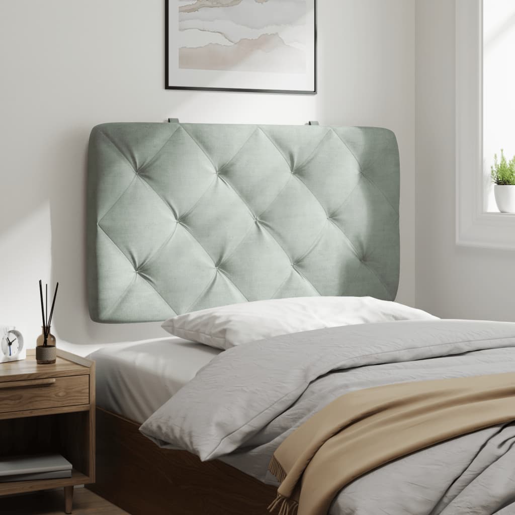 Kopfteilpolster 90 cm Samt