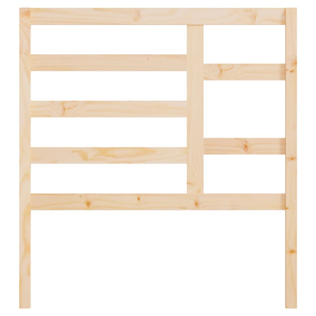 Kopfteil aus Massivkieferholz, 96 cm Höhe